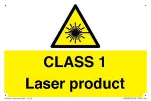 CLASS 1 Laser product